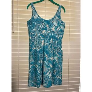 Jude Connally dress blues white size Medium